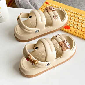 FLORAL FOOT FEMALE SLIPPERS